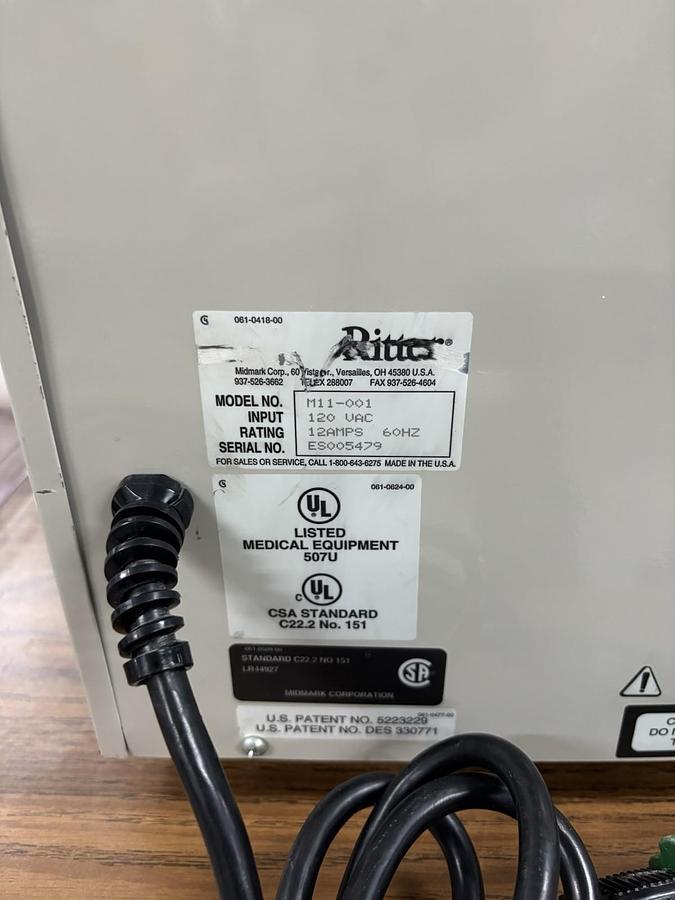Used Ritter M11 UltraClave Autoclave