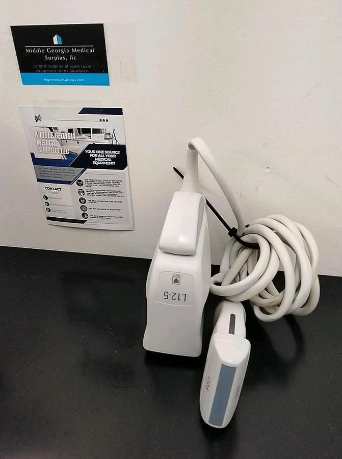 Used Philips L12-5 Linear Array Ultrasound Transducer