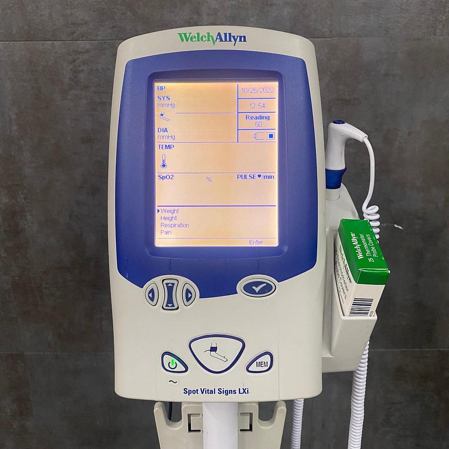 Used Welch Allyn Spot Vital Signs LXi Monitor