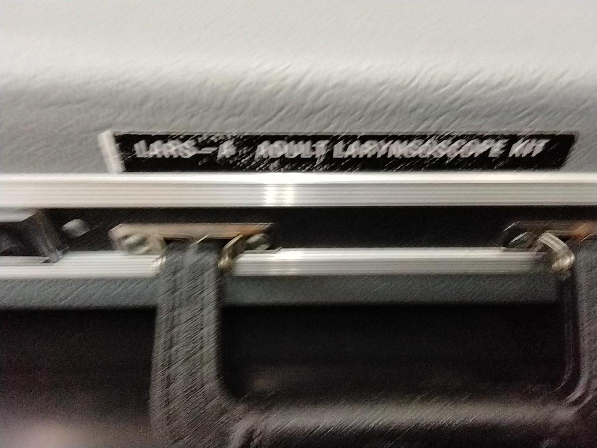 Used Circon ACMI LARS - AL Adult Long Laryngoscope Kit - In Case