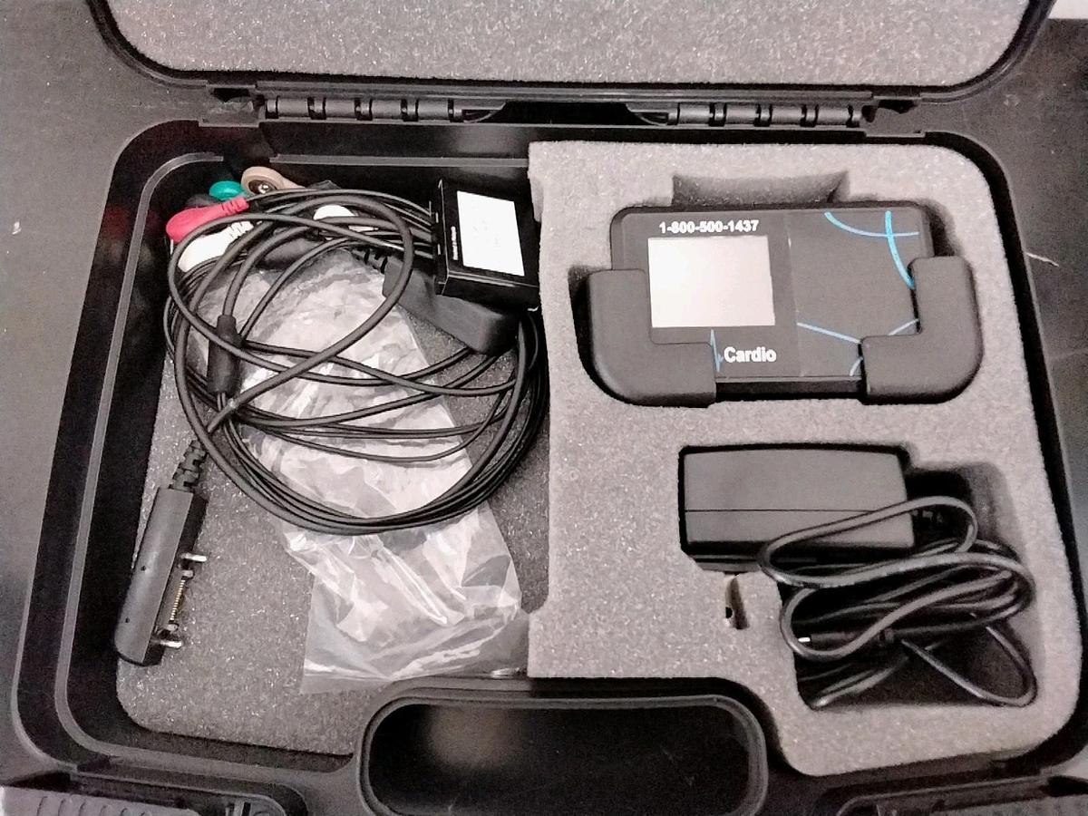 Used TZ MEDICAL TZMR-0013 Secure Cardio Mobile/portable cardiac monitor