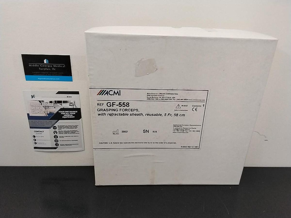Used Gyrus ACMI GF-558 4-Prong Grasping Forceps