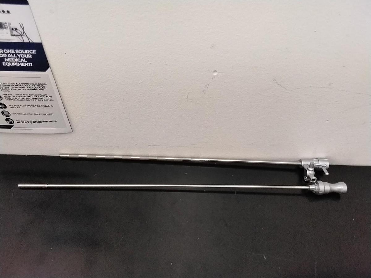 Used Hysteroscopy Sheath and Obturator W/Stopcock