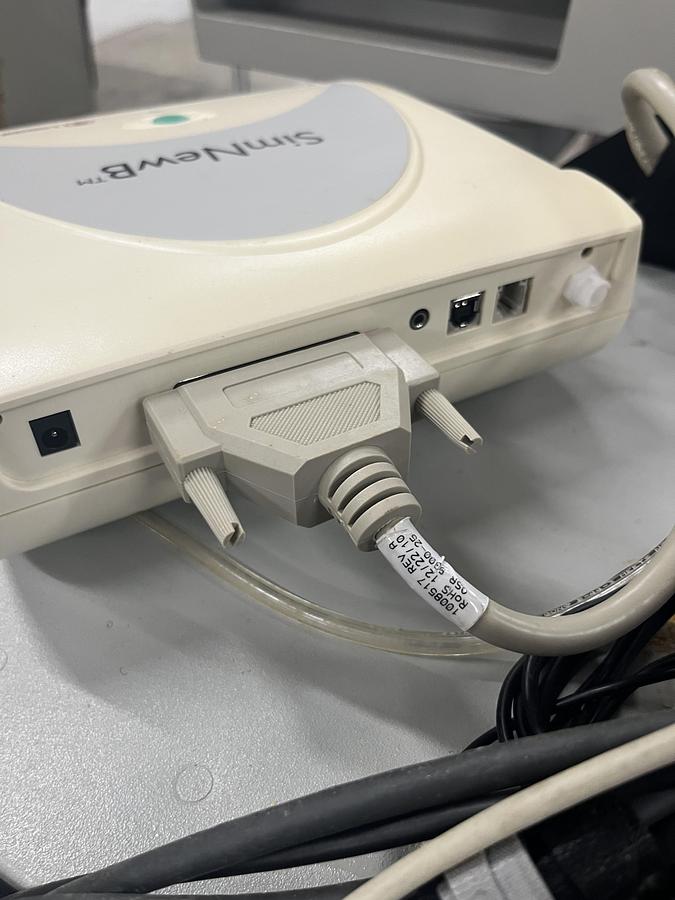 Used Laerdal SimNewB Neonatal Simulator system with SimPad system
