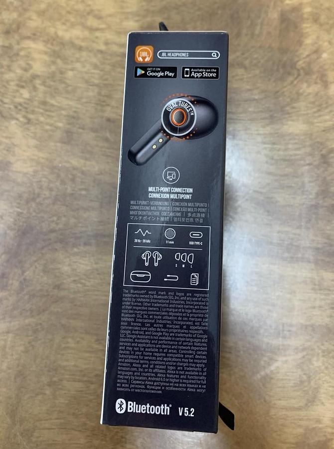 JBL Harman Live Pro 2 TWS True Wireless Noise Cancelling Earbuds Black