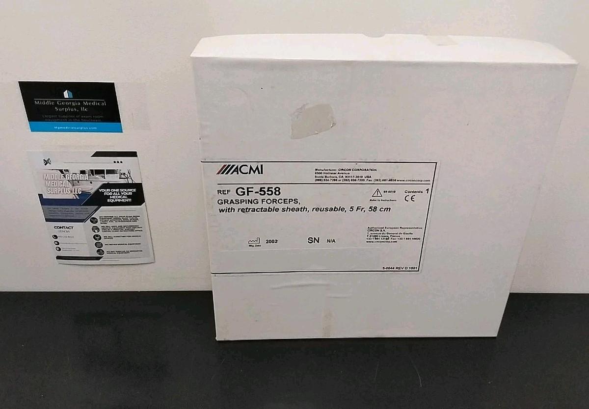 Used Gyrus ACMI GF-558 4-Prong Grasping Forceps