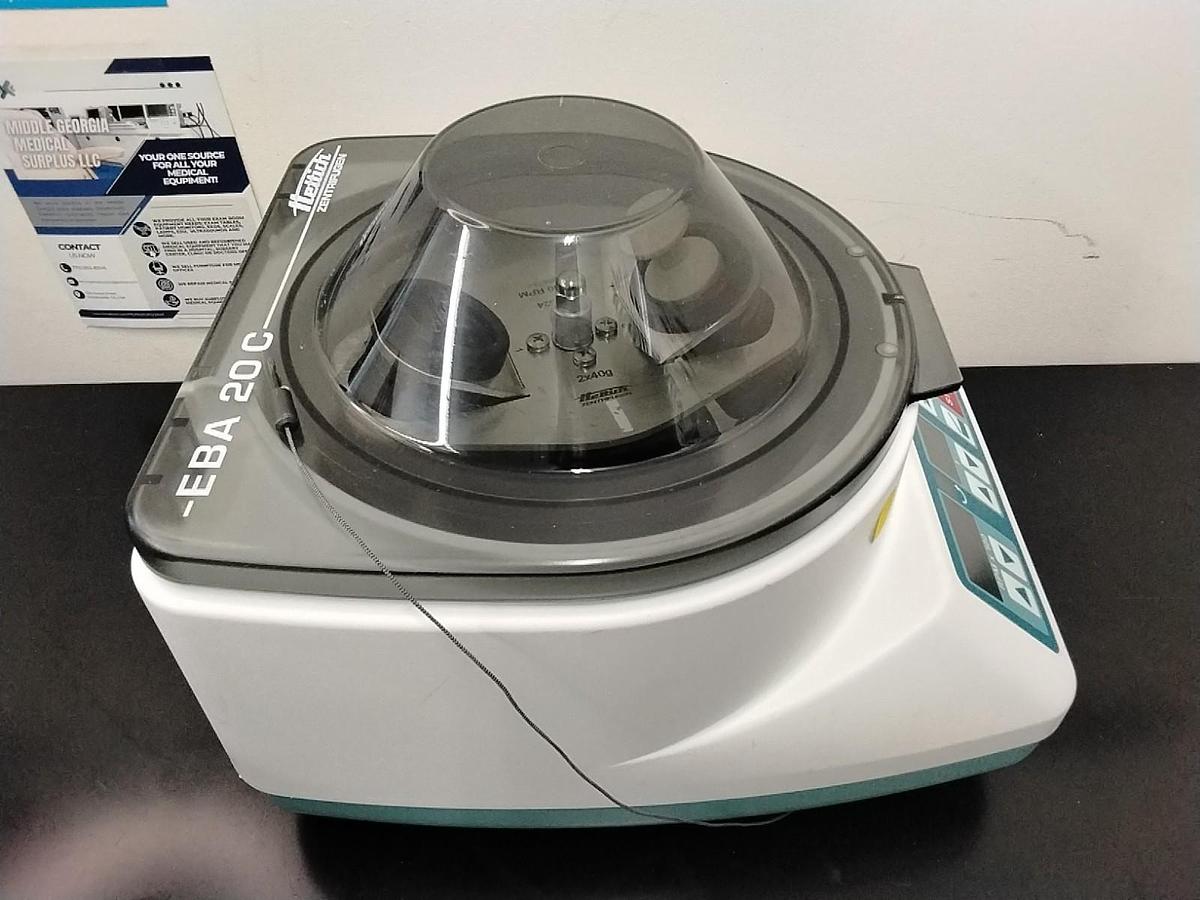 Used Hettich Zentrifugen EBA 20C 4500 RPM Centrifuge