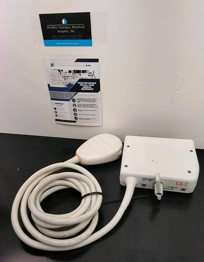 Used ATL Curved Array C4-2 Convex Ultrasound Probe