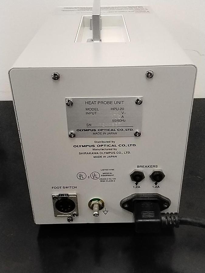 Used Olympus HPU-20 heat probe Unit
