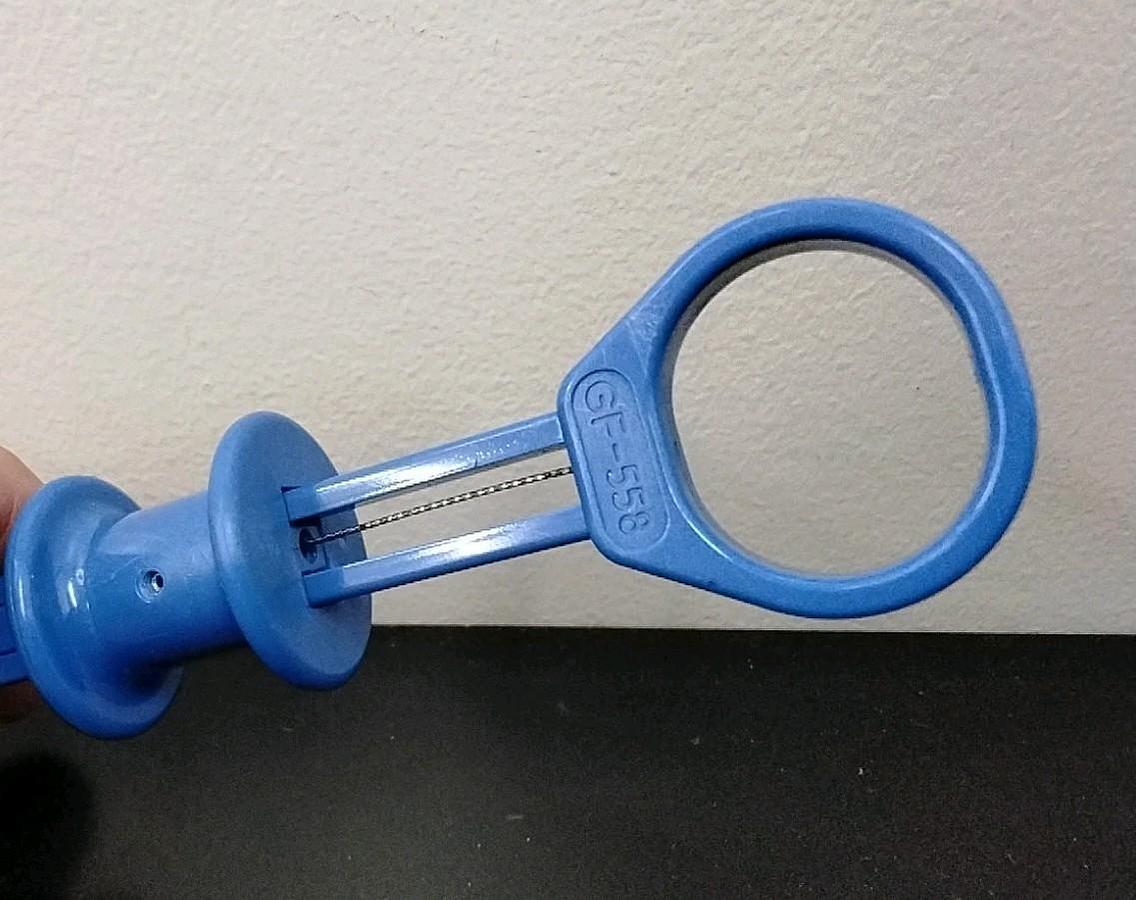 Used Gyrus ACMI GF-558 4-Prong Grasping Forceps