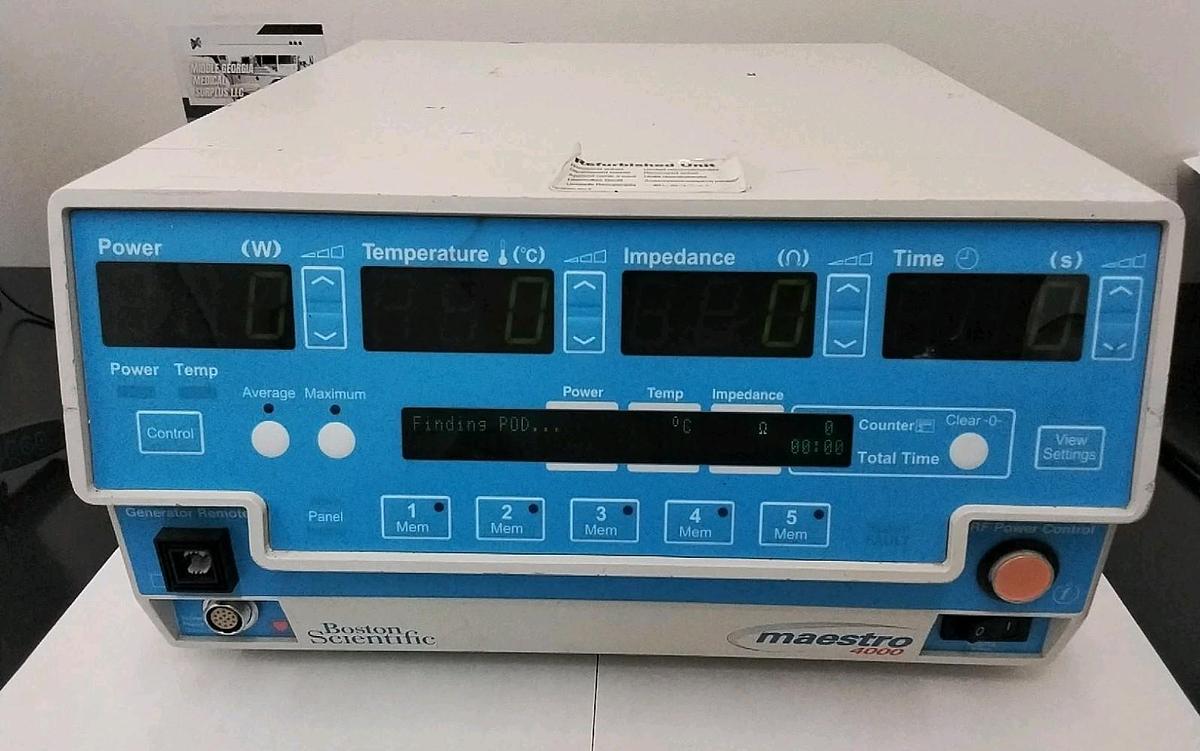 Used Boston Scientific Maestro 4000 Cardiac Ablation System