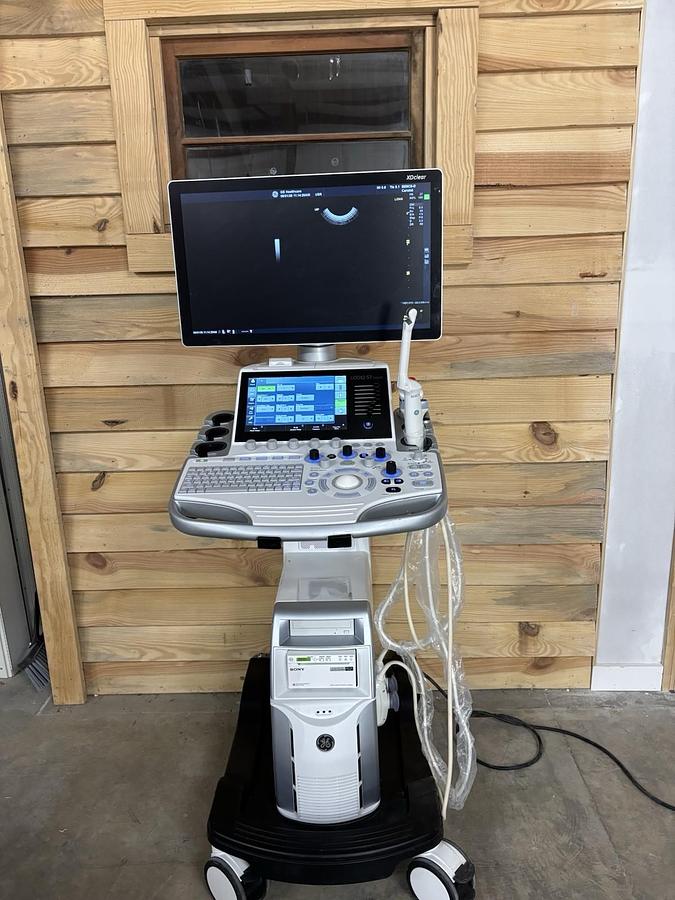 Used GE Logiq S7 Expert Ultrasound System W SW: R3 And Probes 2018