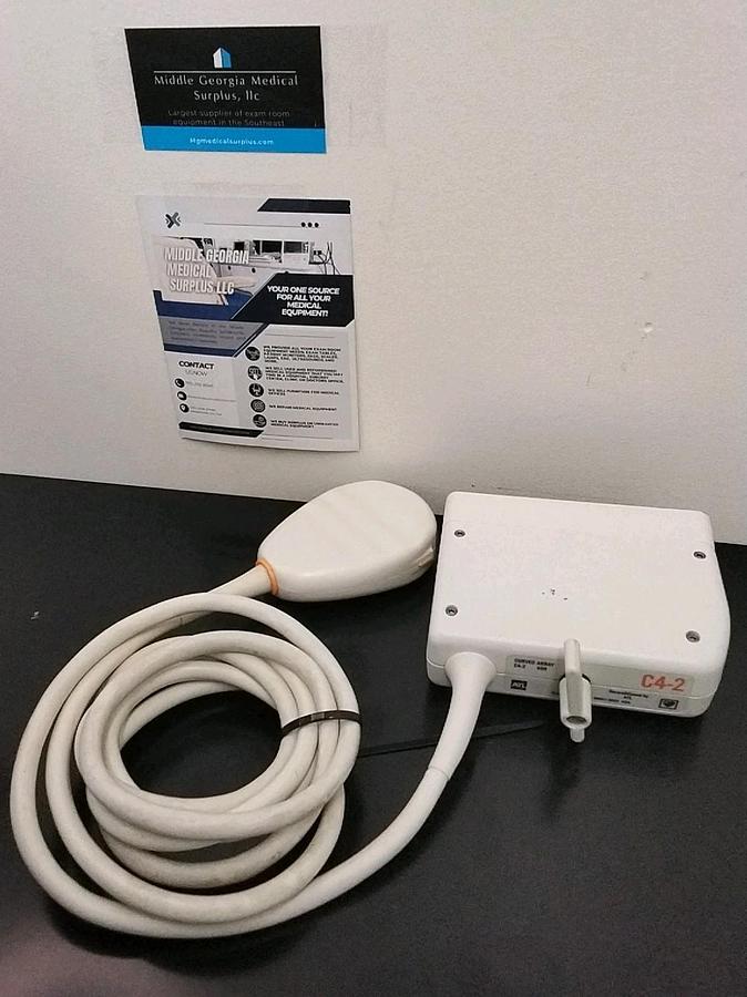 Used ATL Curved Array C4-2 Convex Ultrasound Probe