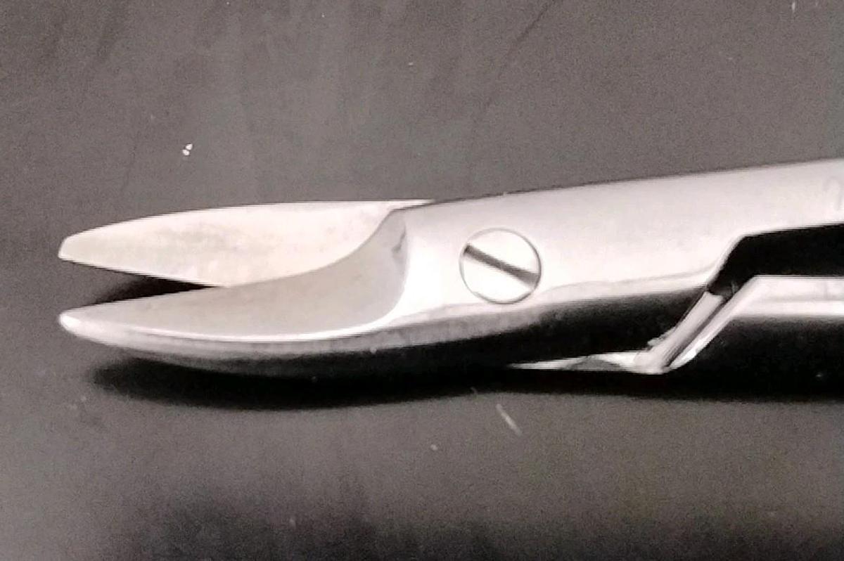 Used MILTEX 9D-135 WIRE CUTTING SCISSORS CURVED