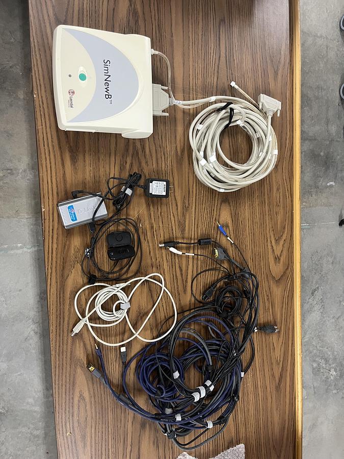 Used Laerdal SimNewB Neonatal Simulator system with SimPad system
