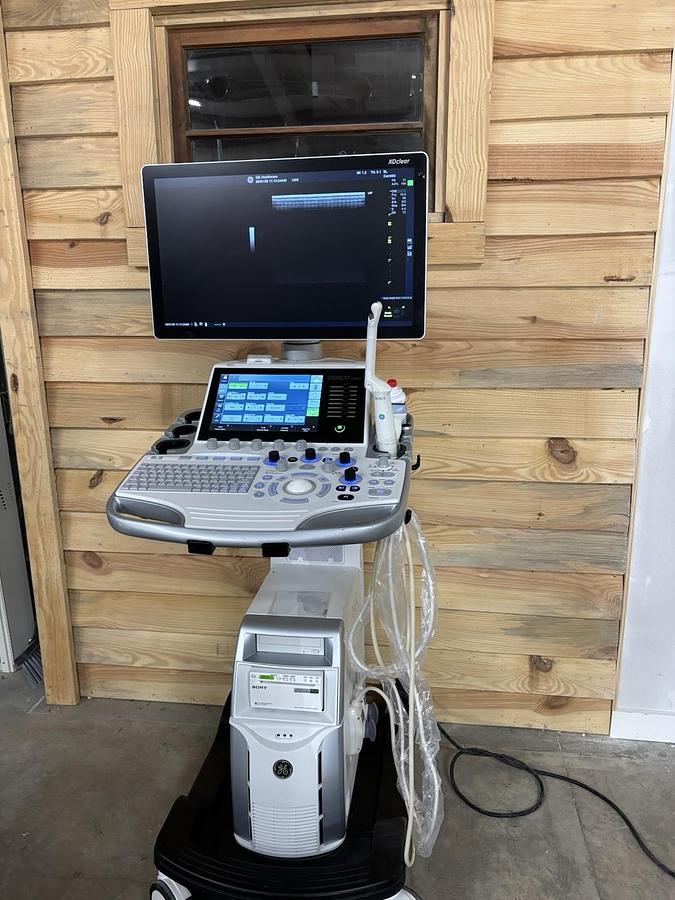 Used GE Logiq S7 Expert Ultrasound System W SW: R3 And Probes 2018