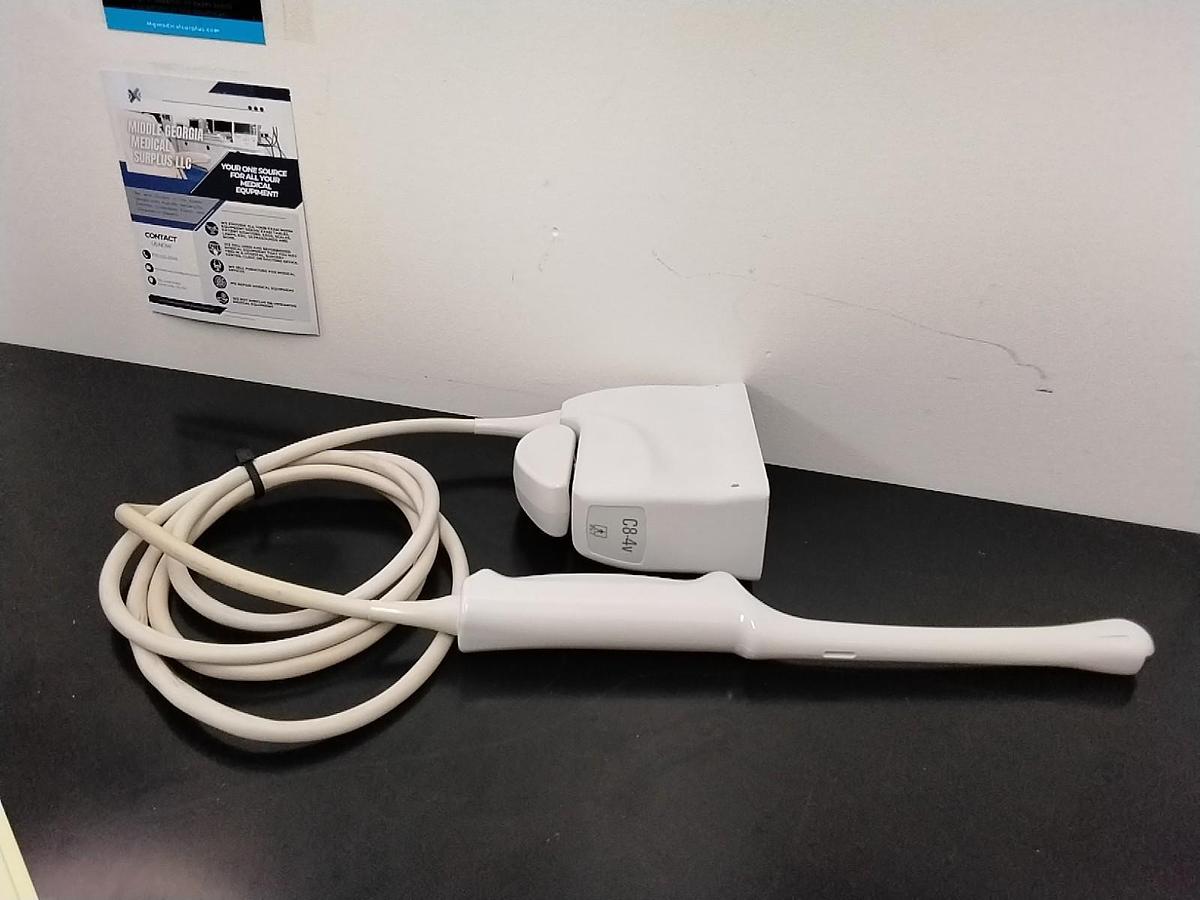 Used Philips C8-4V Ultrasound Transducer Probe Endocavity