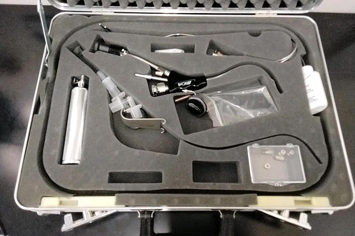 Used Circon ACMI LARS - AL Adult Long Laryngoscope Kit - In Case