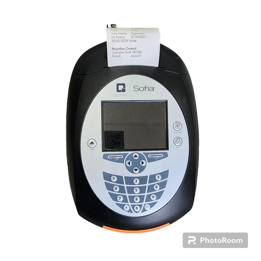 Quidel Sofia fluorescent immunoassay analyzer 1178003, OPR-2001-BLACK-WEDGE+STD,