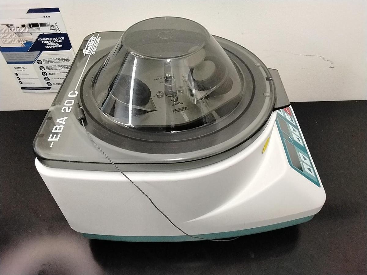 Used Hettich Zentrifugen EBA 20C 4500 RPM Centrifuge
