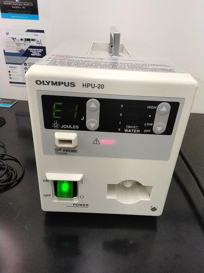 Used Olympus HPU-20 heat probe Unit