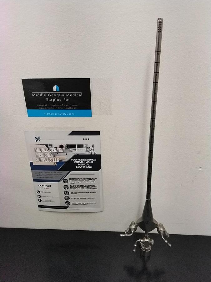 Used Olive Medical  HD 2.9 mm 30º x 30cm Hysteroscope With 3 Stopcocks