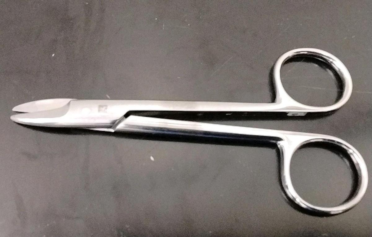 Used MILTEX 9D-135 WIRE CUTTING SCISSORS CURVED