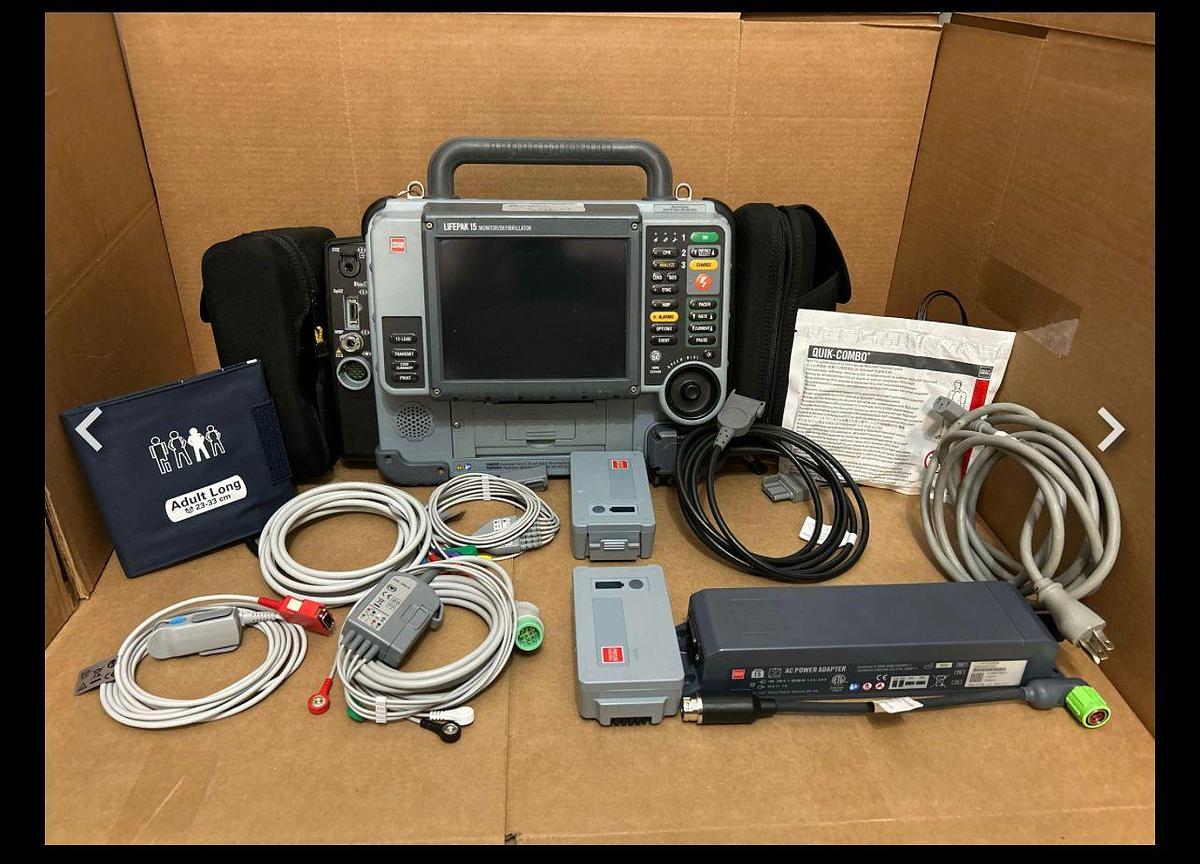Used Physio-Control LIFEPAK 15 Defibrillator