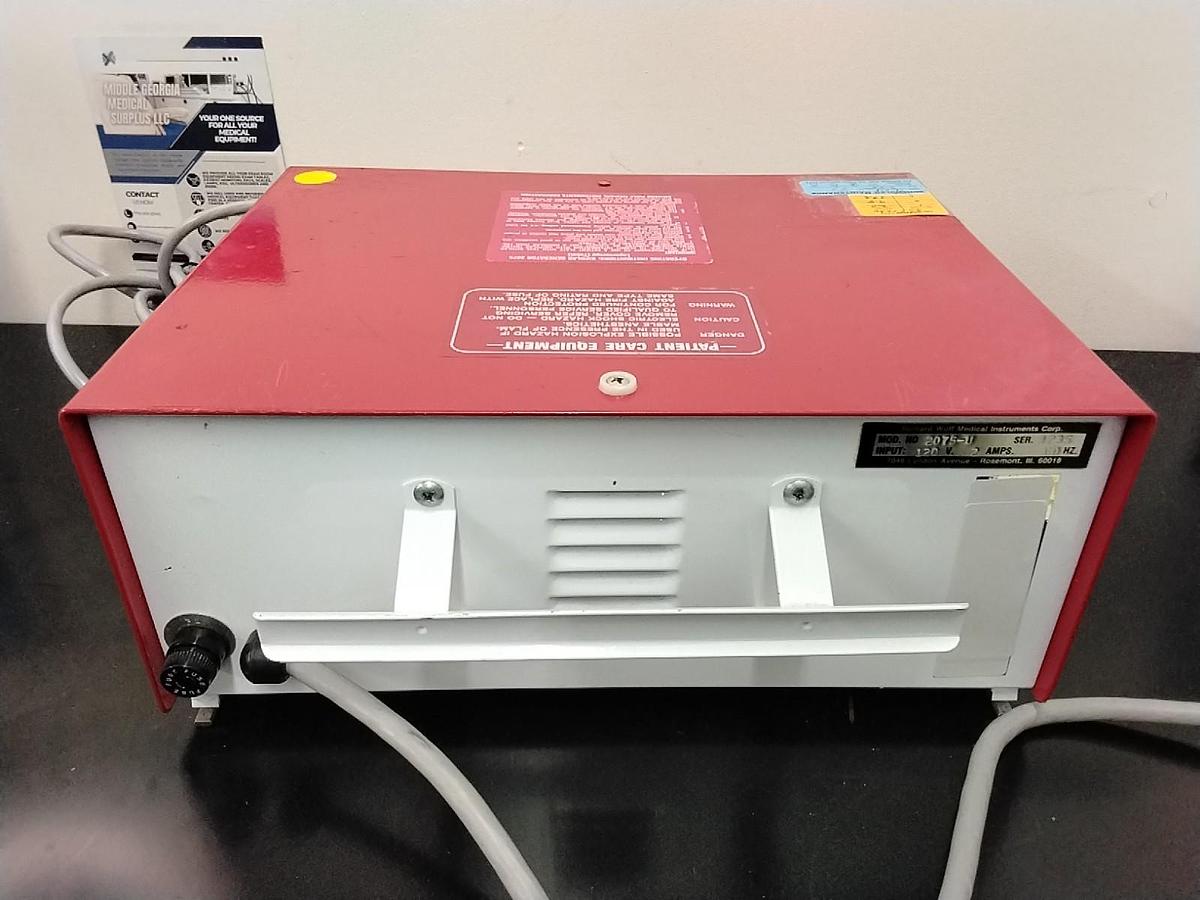 Used R. Wolf Bipolar Electro Surgical Generator 2075U, with R. Wolf 2030.12