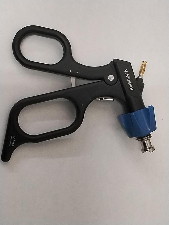 Used Von Mueller REF LAT-H-R, Ratcheted Laparoscopy Handle