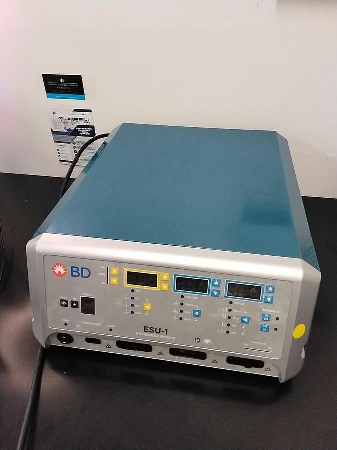 Used Becton Dickinson ESU-1 Electrosurgical Unit | MFG 2019