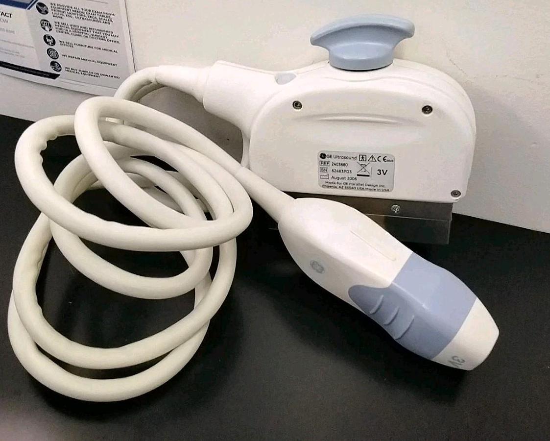Used GE 3V Ultrasound Transducer Probe  VOLUMETRIC