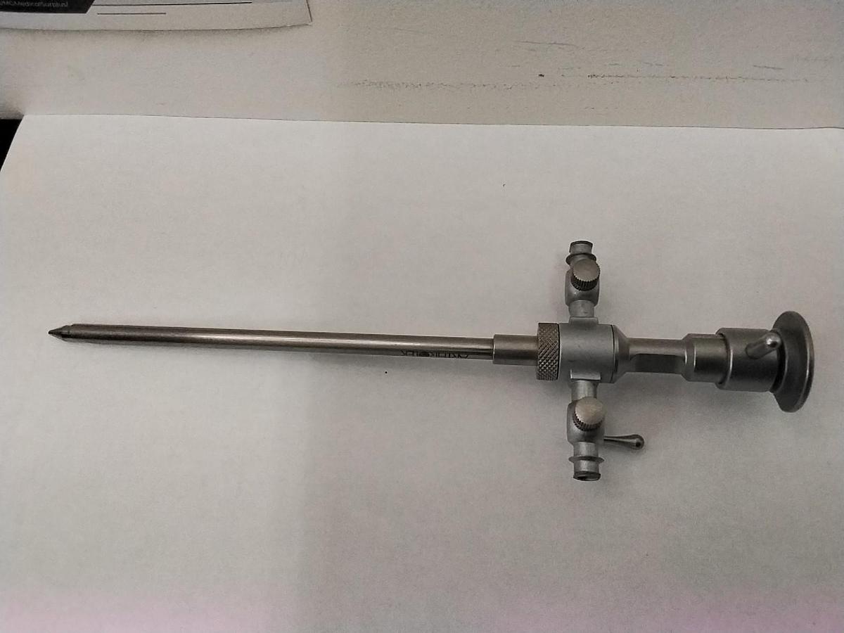 Used Arthrotek Endoscope Sheath W/2 Stopcocks and Obturator