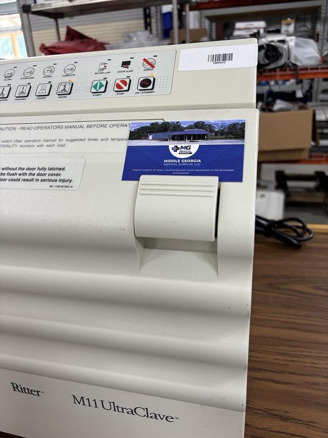 Used Ritter M11 UltraClave Autoclave