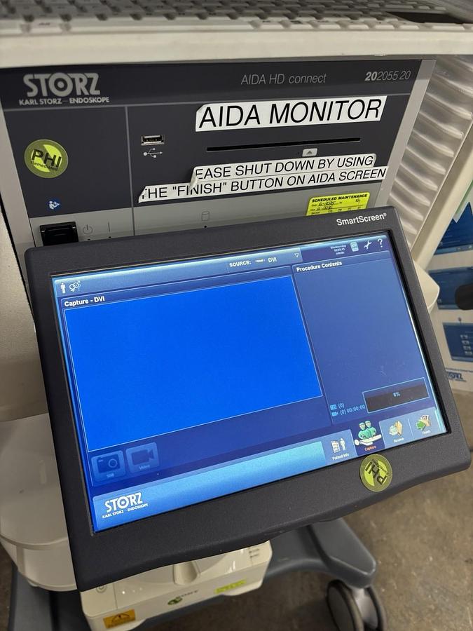 Used STORZ Endoscopy System Bundle–Image 1 Hub, AIDA HD, D-Light ,HD Monitor-Keyboard