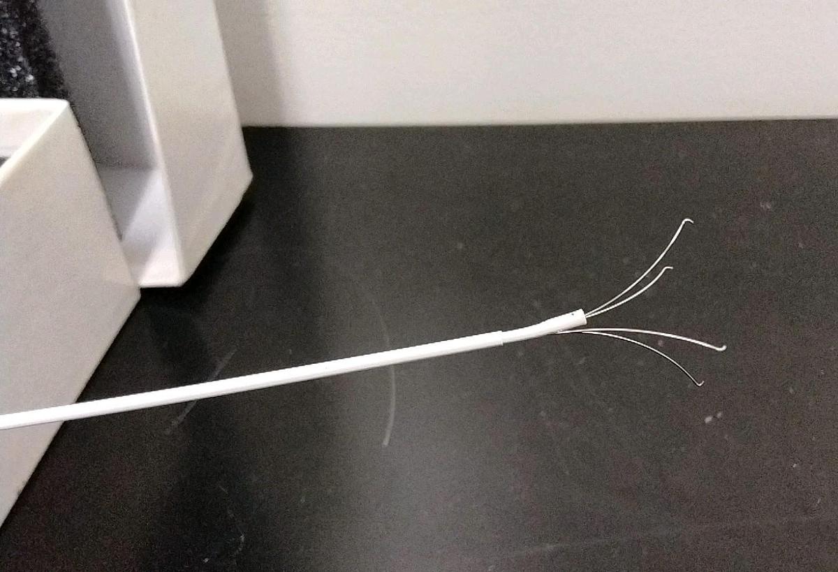 Used Gyrus ACMI GF-558 4-Prong Grasping Forceps