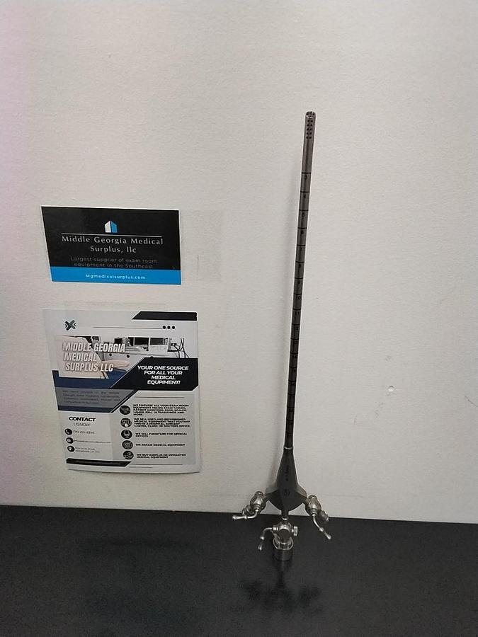 Used Olive Medical  HD 2.9 mm 30º x 30cm Hysteroscope With 3 Stopcocks