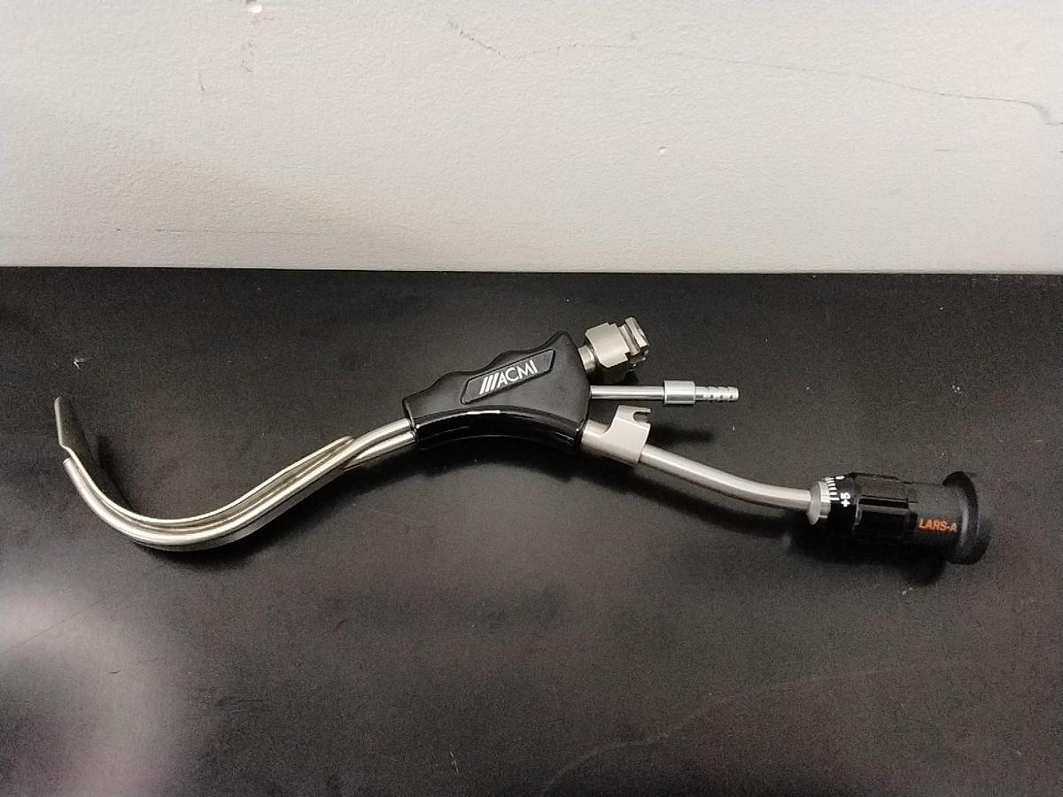 Used Circon ACMI LARS - AL Adult Long Laryngoscope Kit - In Case