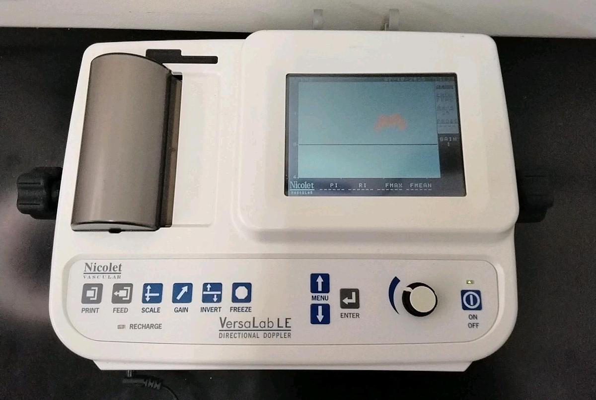 Used Nicolet Vascular VERSALAB  LE WITH PRINTER
