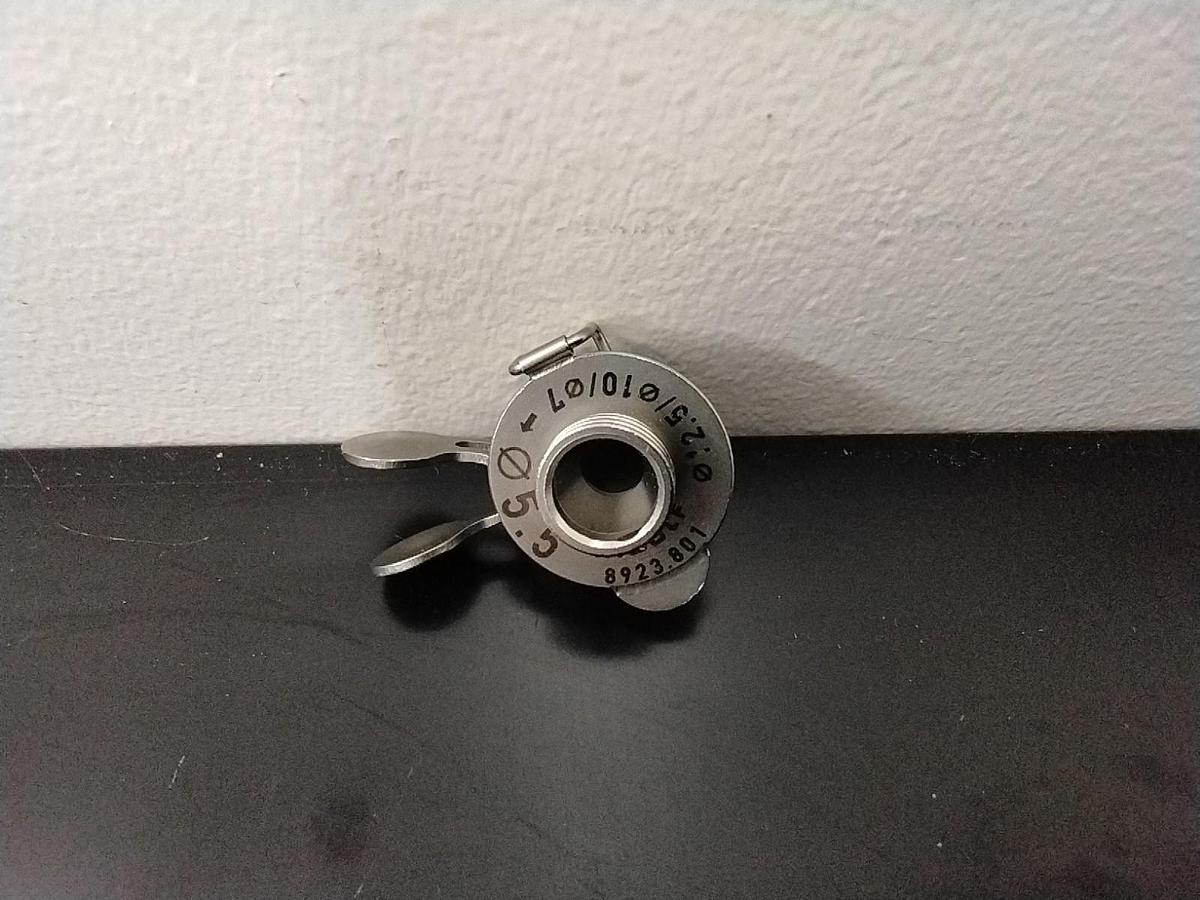 Used Richard Wolf 12.5/10/7 --  5.5mm Laparoscopic Trocar Reducer 8923.801