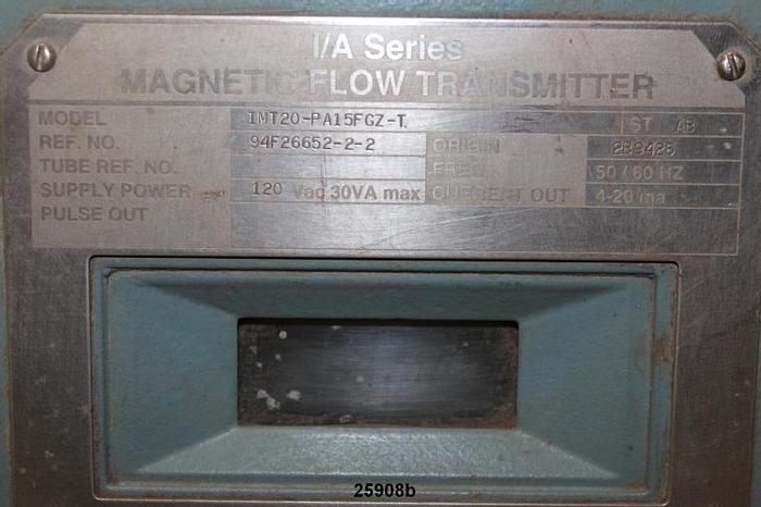 Used Foxboro IMT20-PA15FGZ-T Magnetic Flow Transmitter #25908