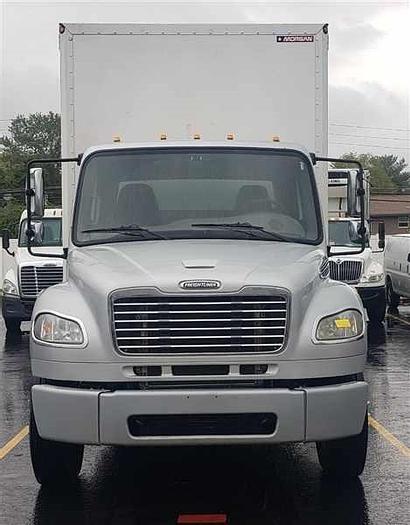 Used 2014 FREIGHTLINER M2 CURTAIN SIDE 28 FT BOX