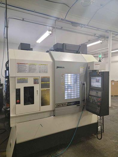 Used 2020 OKUMA Genos M460VE 4-Axis CNC Vertical Machining Center