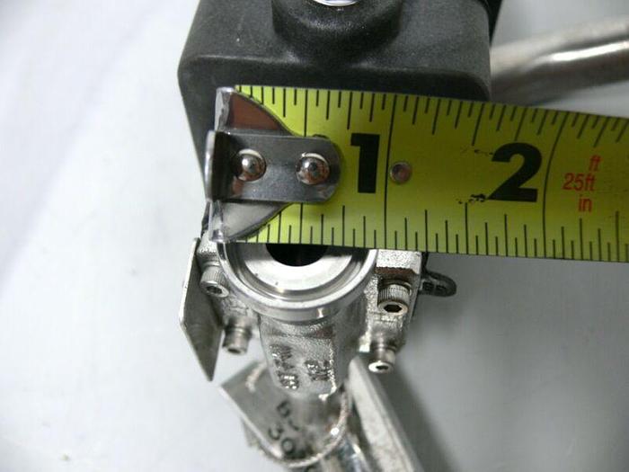 Used ITT Pure-Flo 3/4"-1" 90PSI 3-Way Diaphragm Actuator w/ Westlock Position Monitor