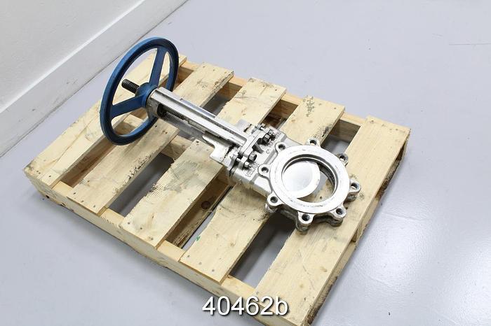 Used Velan 6" Hand Operated Knife Gate Valve #40462