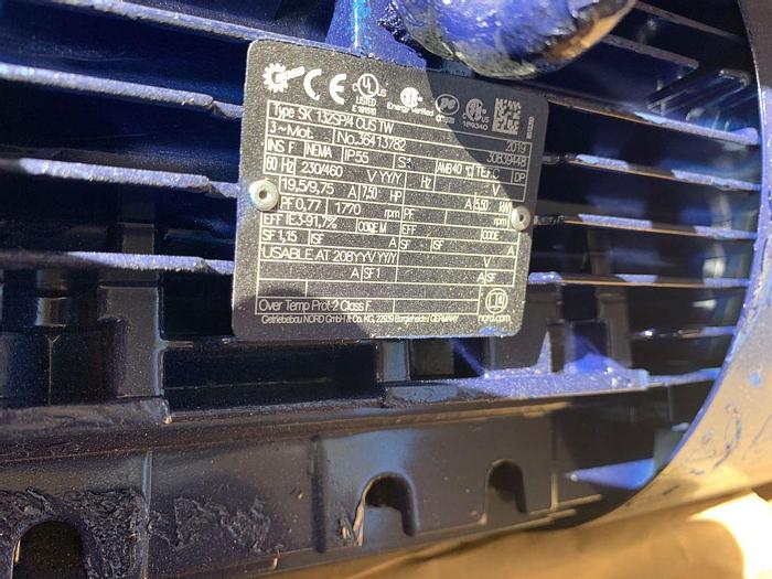 Used Pump, Moyno, 7-1/2 HP, 3", Progressive Cavity, Seepex #S743659