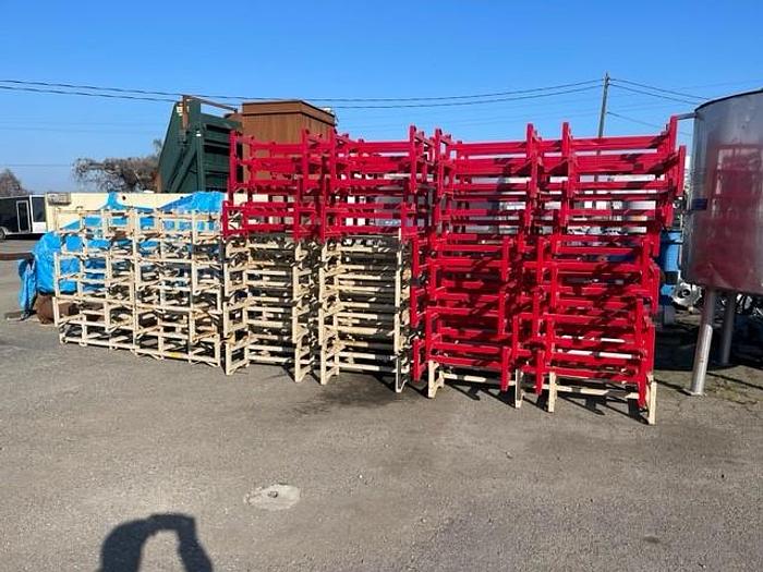 Used Quad Barrel Storage Racks