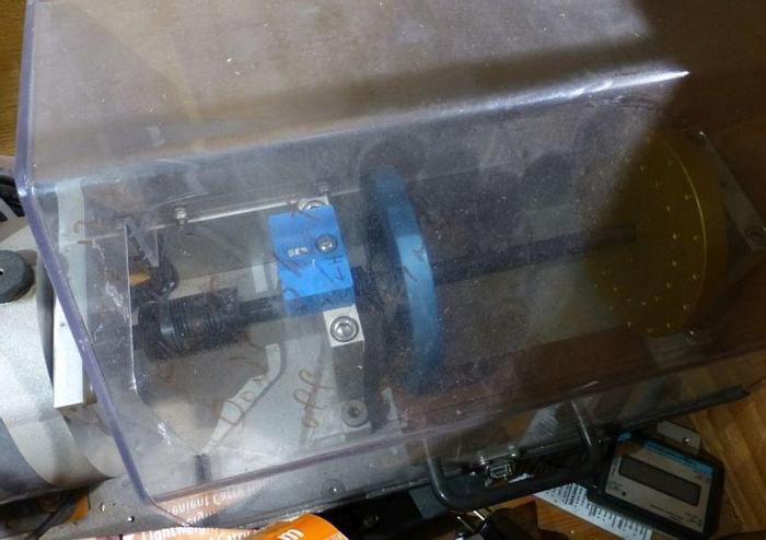 Used CUSTOM TABLETOP REWINDER WITH MARATHON MOTOR AND LENZE AC TECH DRIVE