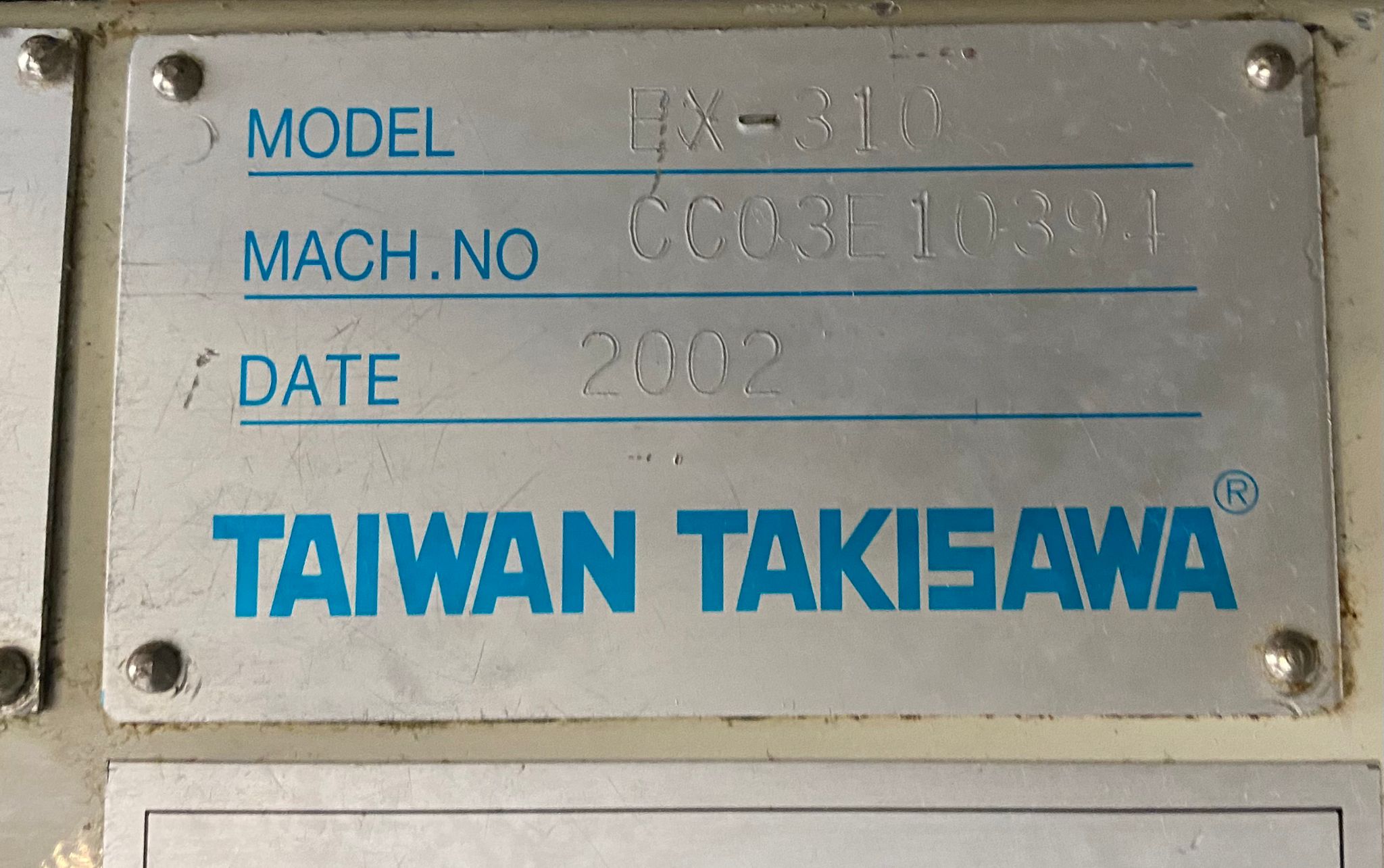 Usato 2002 Takisawa EX-310