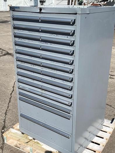 Used Lista 13-Drawer Industrial Tooling Cabinet